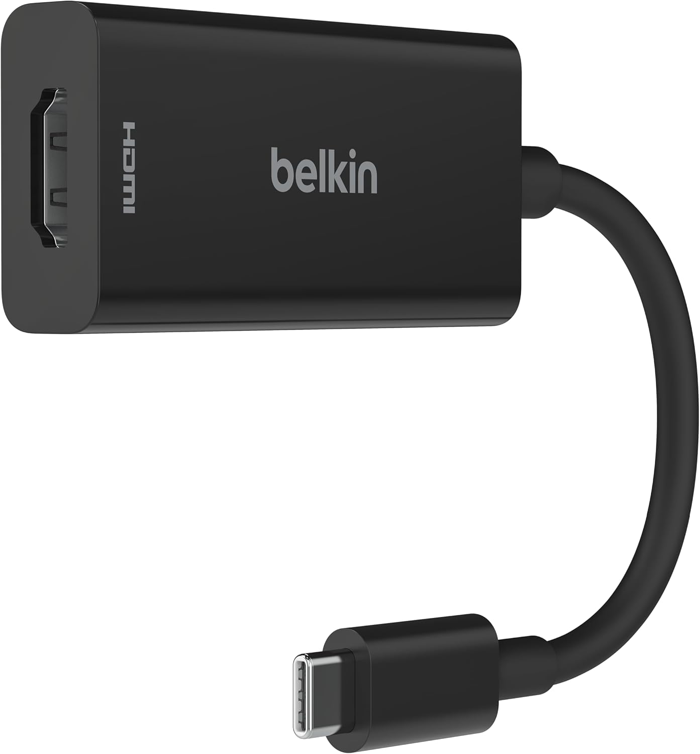 Belkin Connect USB-C (M) / HDMI 2.1 (F) 8K/60Hz HDR10+ 11cm Belkin Connect USB-C (M) / HDMI 2.1 (F) 8K/60Hz HDR10+ 11cm